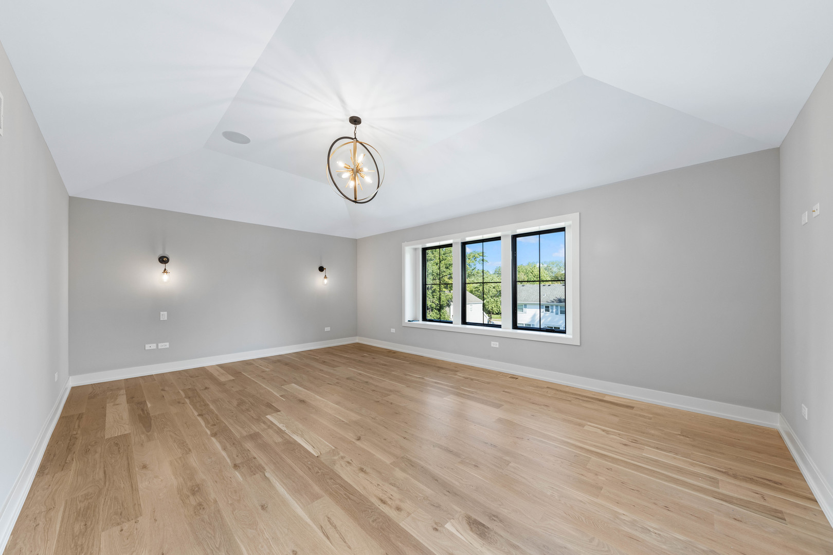 1314 Eagle Street Naperville, IL 60563 - Photo 13 of 28 a view of empty room with wooden floor and window
