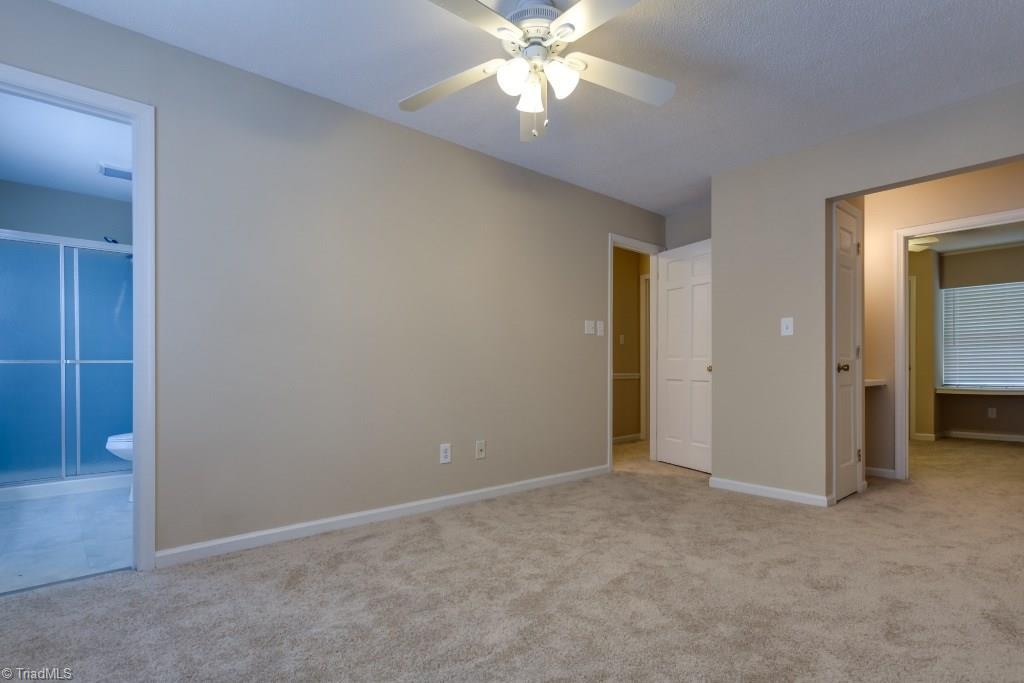 4843 Tower Road, Unit B Greensboro, NC 27410 - Photo 14 of 22 Roomy Master Bedroom w/ensuite Bath.