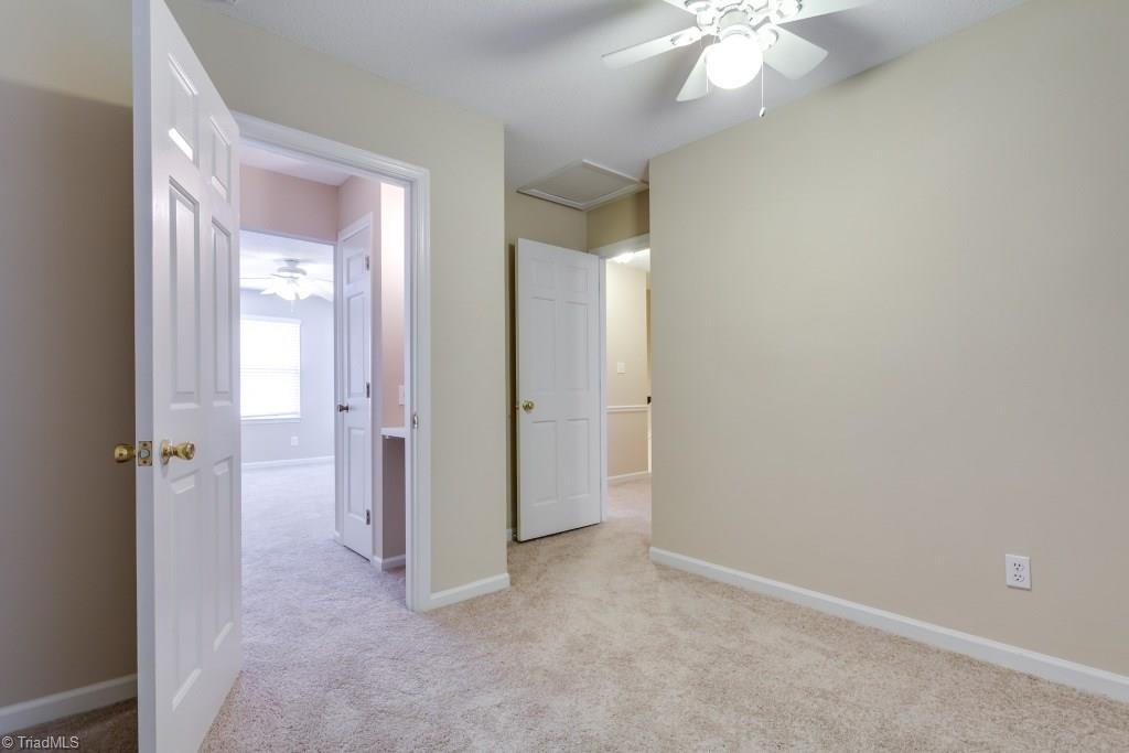 4843 Tower Road, Unit B Greensboro, NC 27410 - Photo 18 of 22 Bedroom #2 on Second Level.