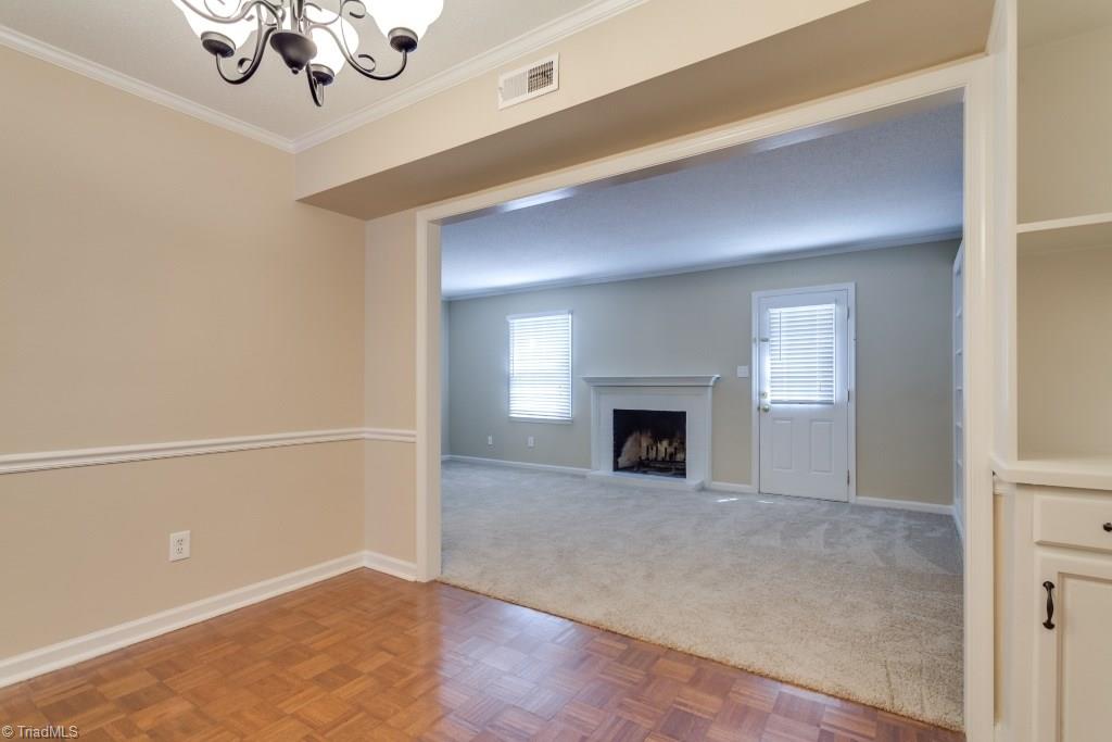 4843 Tower Road, Unit B Greensboro, NC 27410 - Photo 9 of 22 Dining Room/Living Room