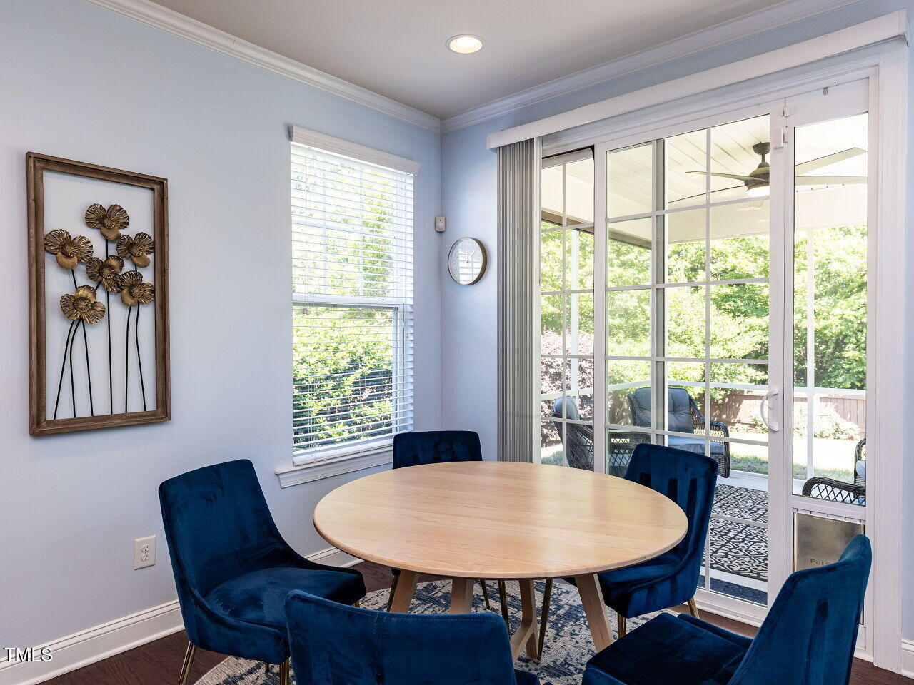 112 Victorian Oaks Drive Durham, NC 27713 - Photo 11 of 32 a view of a dining room with furniture window and wooden floor