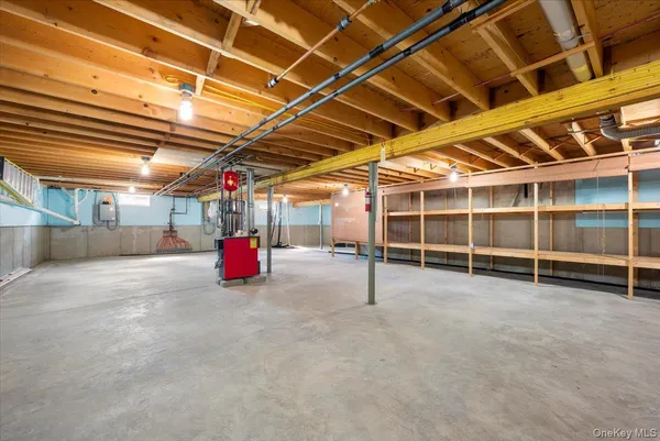a view of a storage room