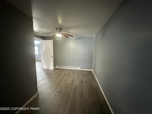 wooden floor in an empty room
