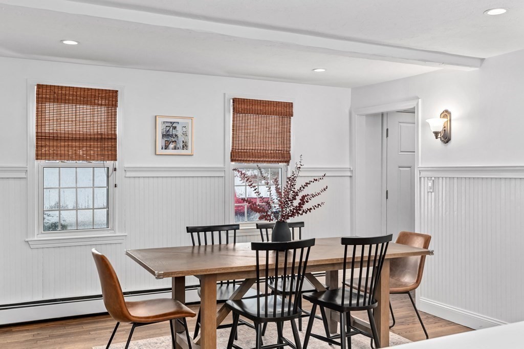 207 Tilden Road Scituate, MA 02066 - Photo 17 of 42 a view of a dining room with furniture and window