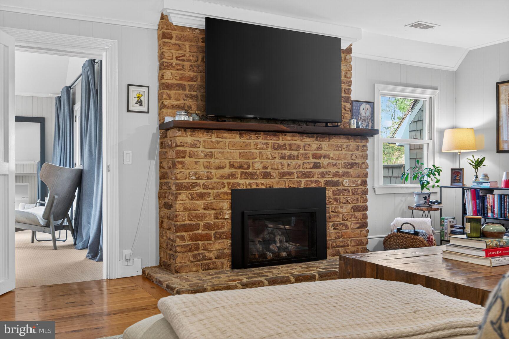 17641 Raven Rocks Road Bluemont, VA 20135 - Photo 29 of 109 Updated Gas Fireplace with Custom Mantle