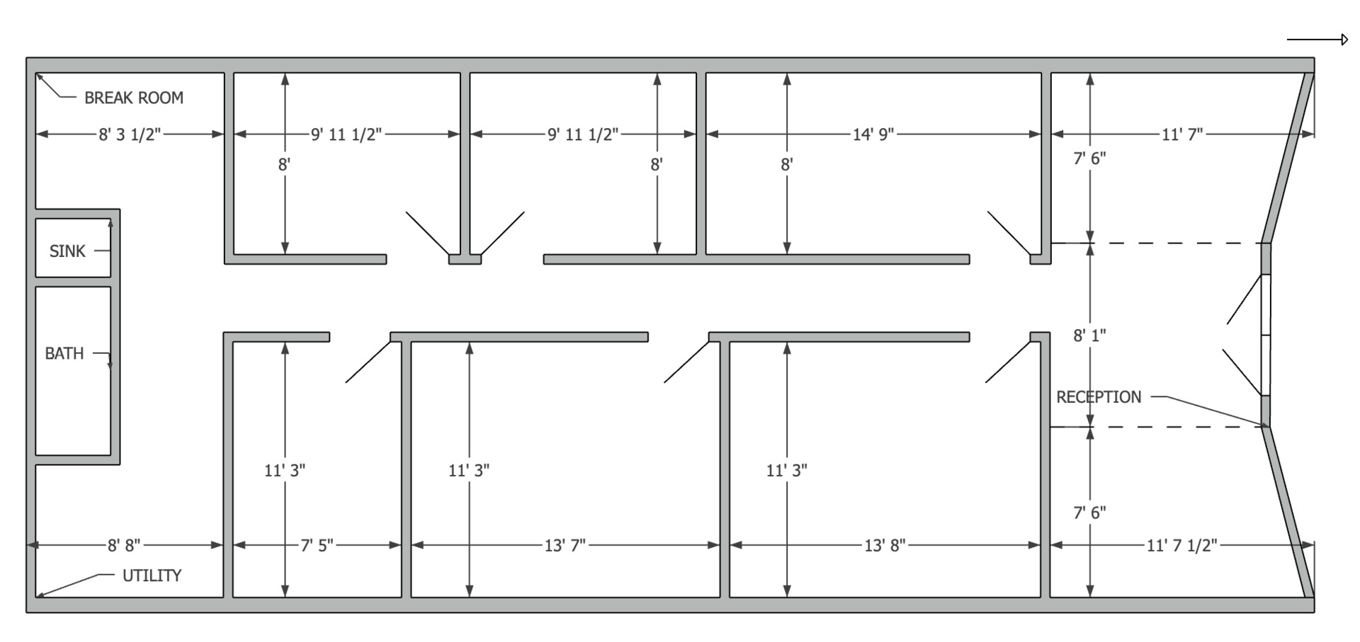7848 Lincoln Avenue Skokie, IL 60077 - Photo 6 of 9 a picture of a glass window