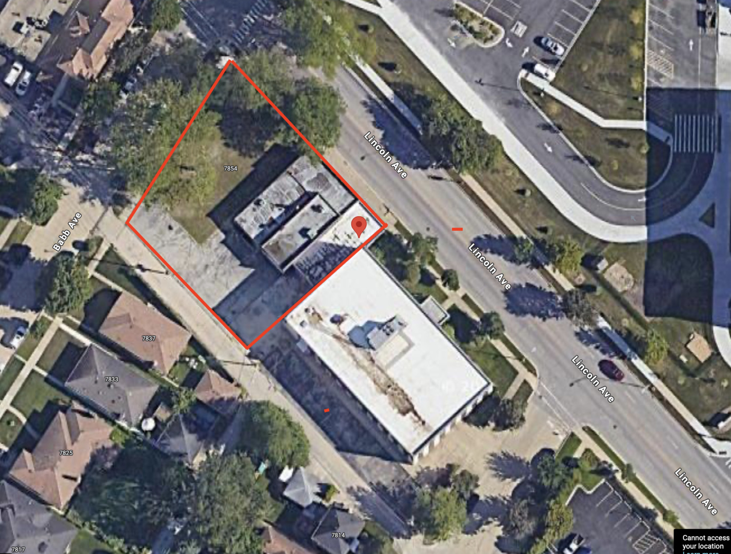 7848 Lincoln Avenue Skokie, IL 60077 - Photo 8 of 9 an aerial view of a house