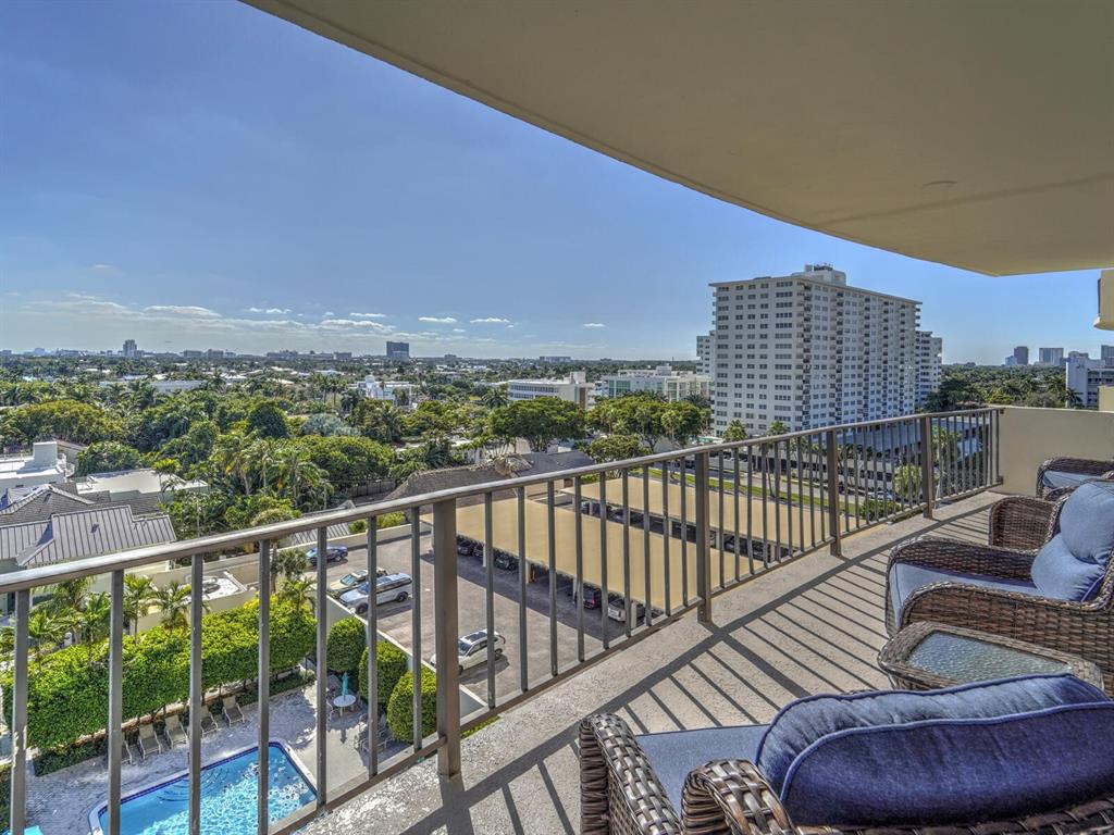 2500 East Las Olas Boulevard, Unit 901 Fort Lauderdale, FL 33301 - Photo 33 of 44 a view of city from balcony