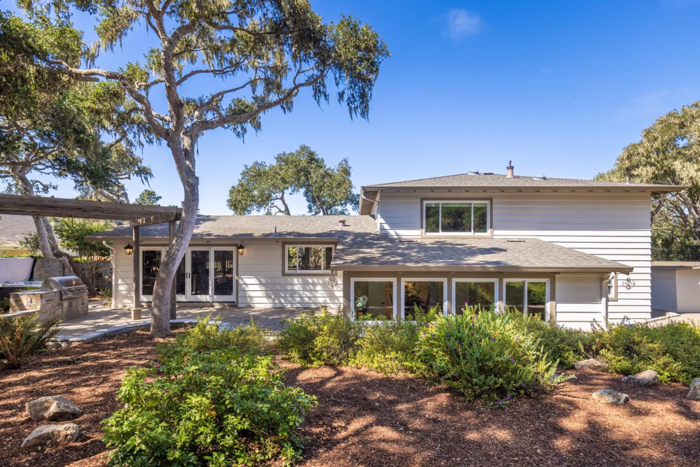3125 Bird Rock Road Pebble Beach, CA 93953 - Photo 32 of 35 front view of a house with a porch