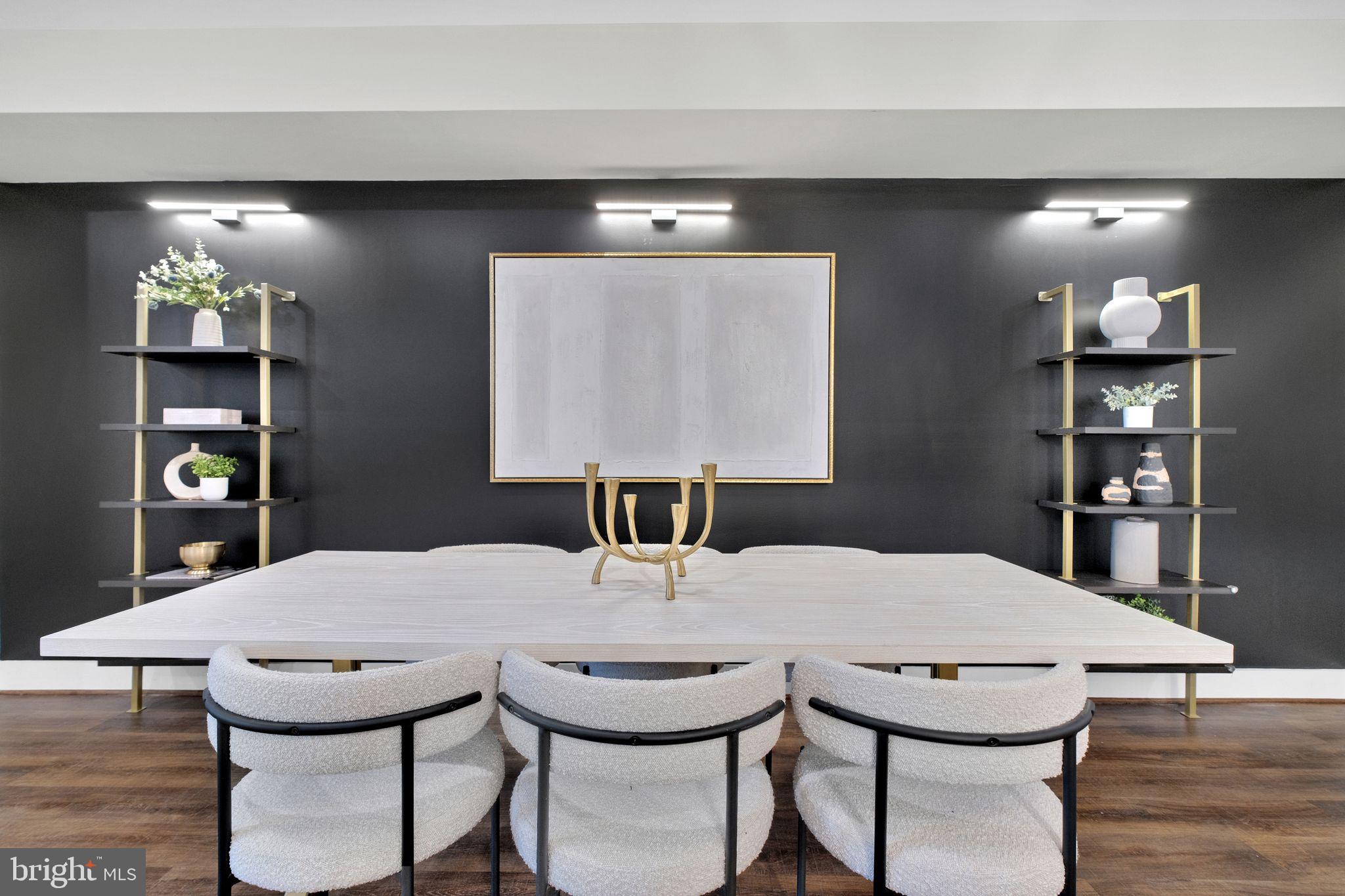 1419 Upshur Street Northwest, Unit 1 Washington, DC 20011 - Photo 10 of 28 a view of a dining room with furniture