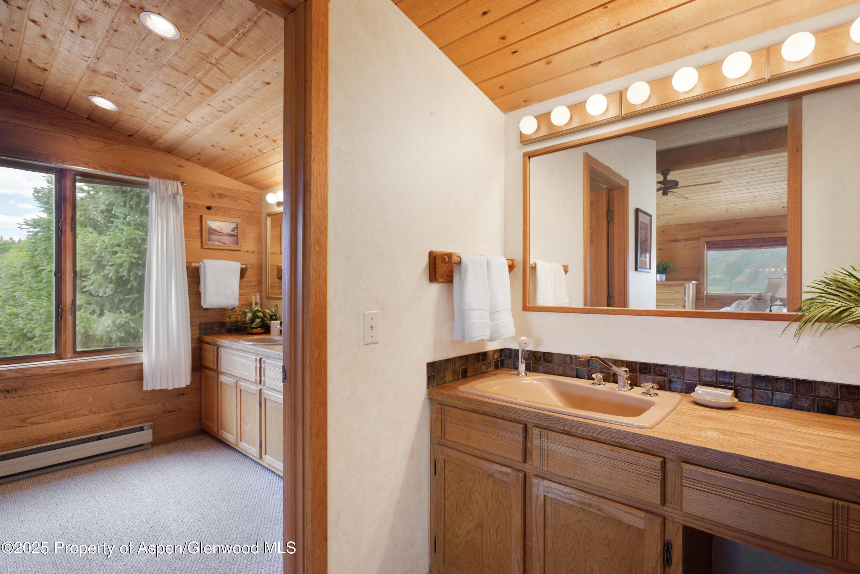 2020 Juniper Hill Road Aspen, CO 81611 - Photo 5 of 11 a bathroom with a sink and a mirror