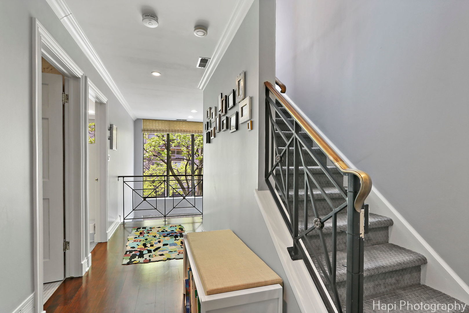 1340 North Sutton Place Chicago, IL 60610 - Photo 12 of 40 a view of entryway livingroom and hall with wooden floor