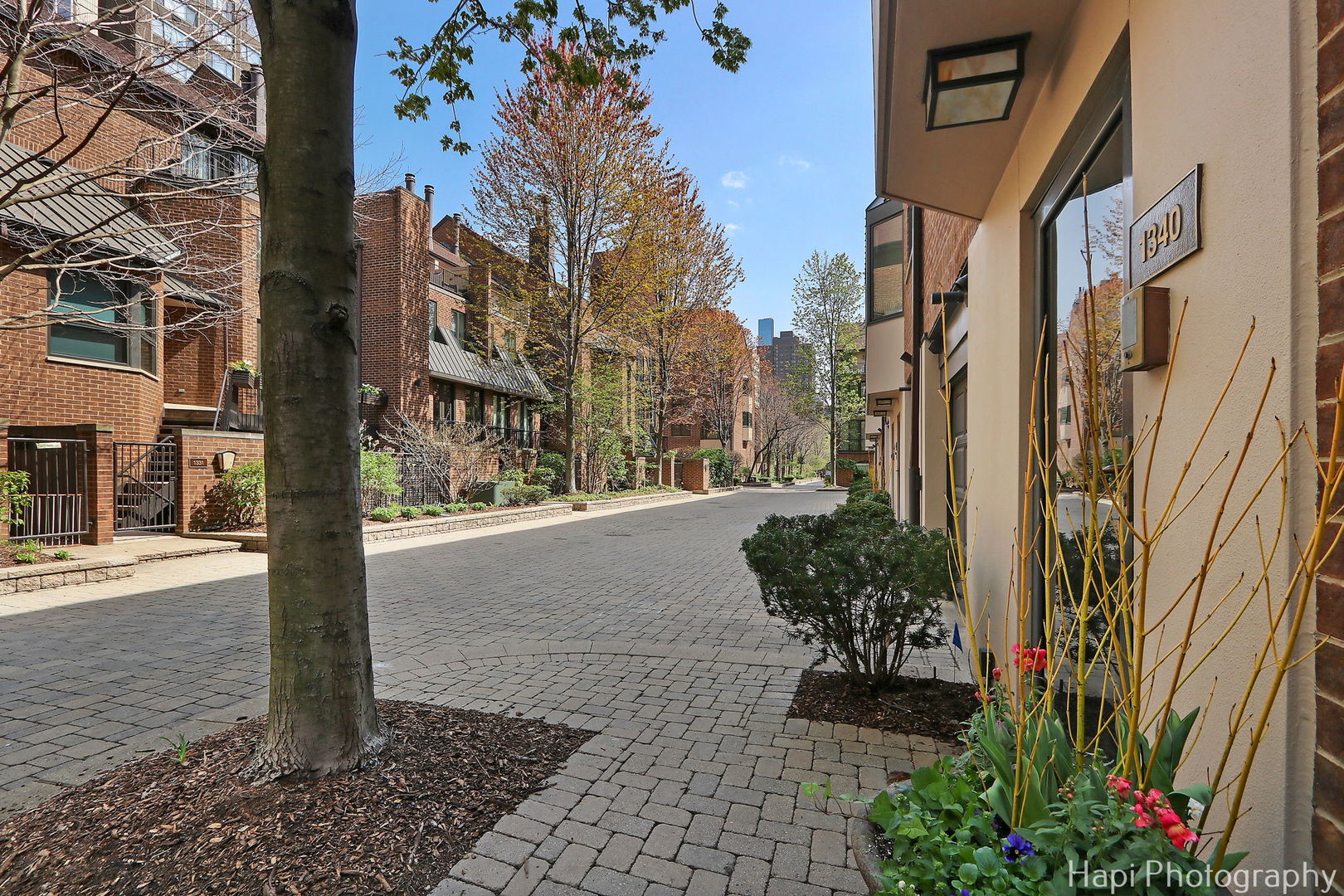 1340 North Sutton Place Chicago, IL 60610 - Photo 37 of 40 a street view with tall buildings