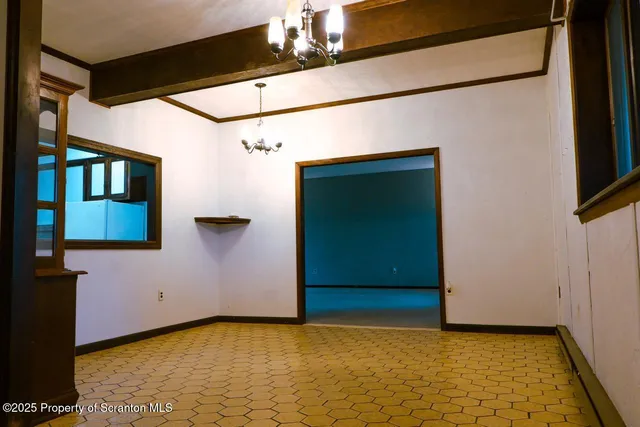 a view of front door