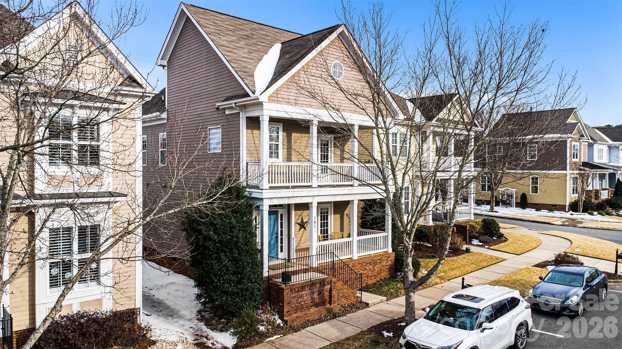 191 Lilac Mist Loop Mooresville, NC 28115 - Photo 4 of 44 a view of a yard in front of house