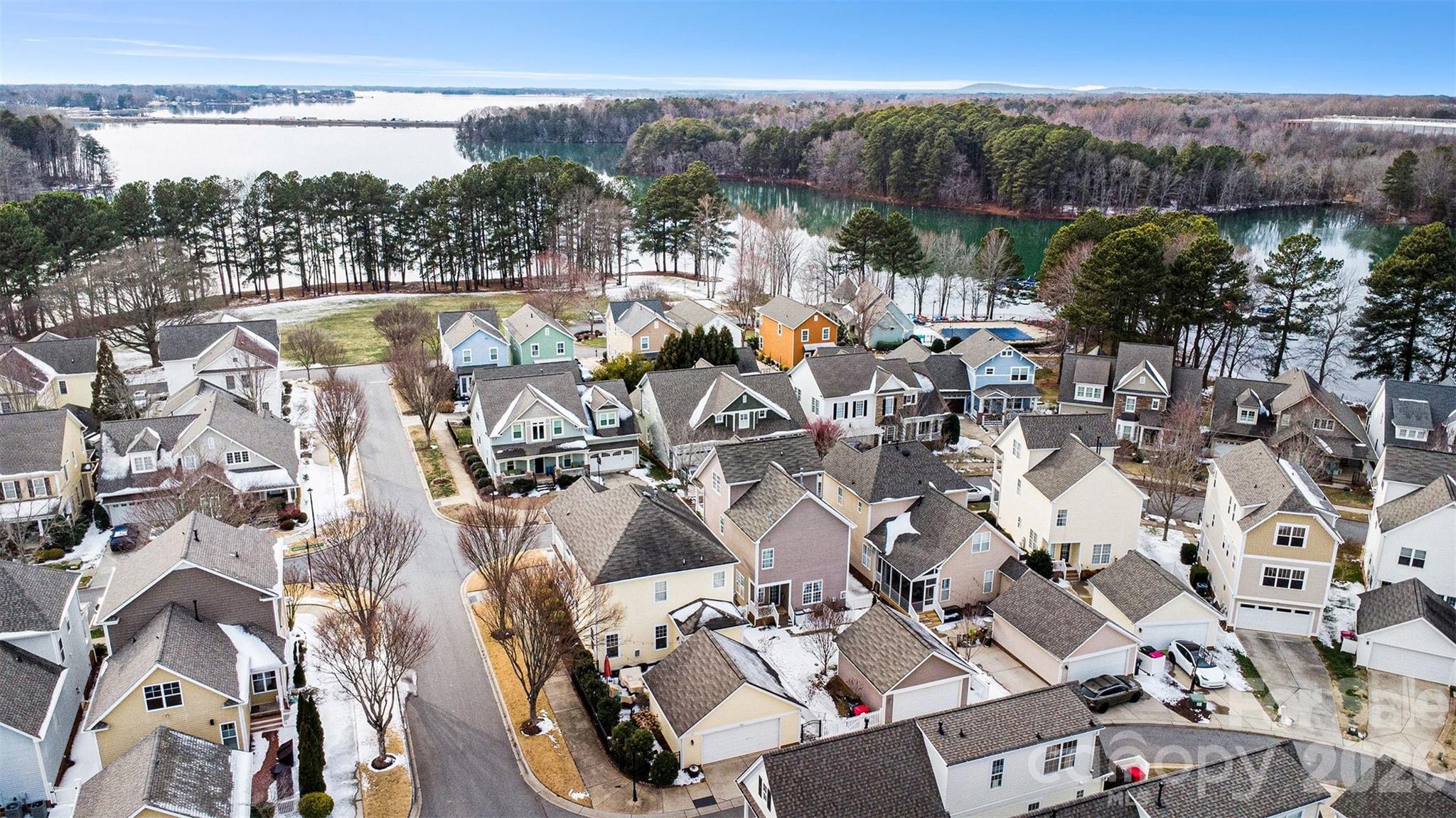 191 Lilac Mist Loop Mooresville, NC 28115 - Photo 44 of 44 an aerial view of multiple house