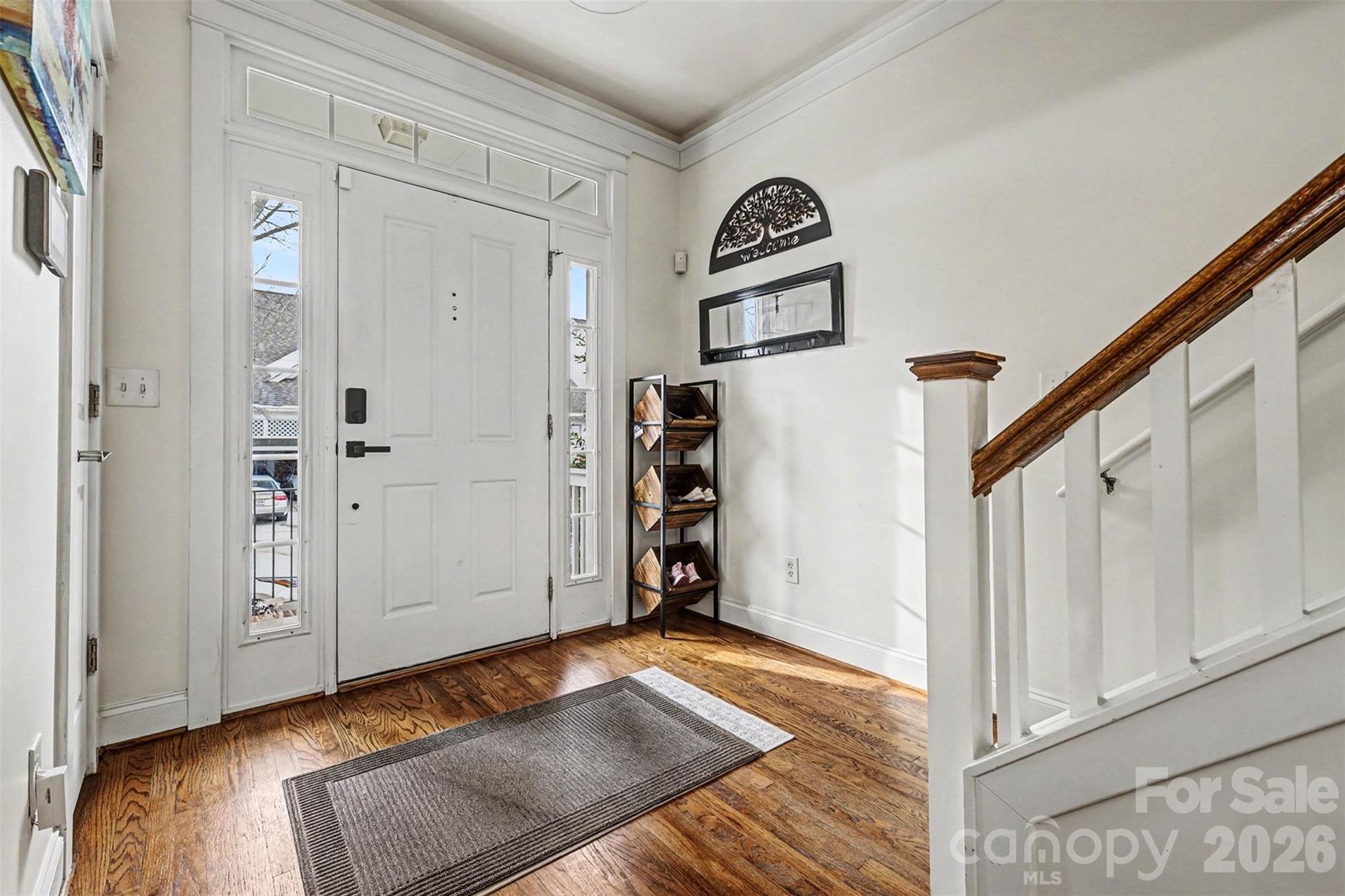 191 Lilac Mist Loop Mooresville, NC 28115 - Photo 6 of 44 a view of an entryway with wooden floor