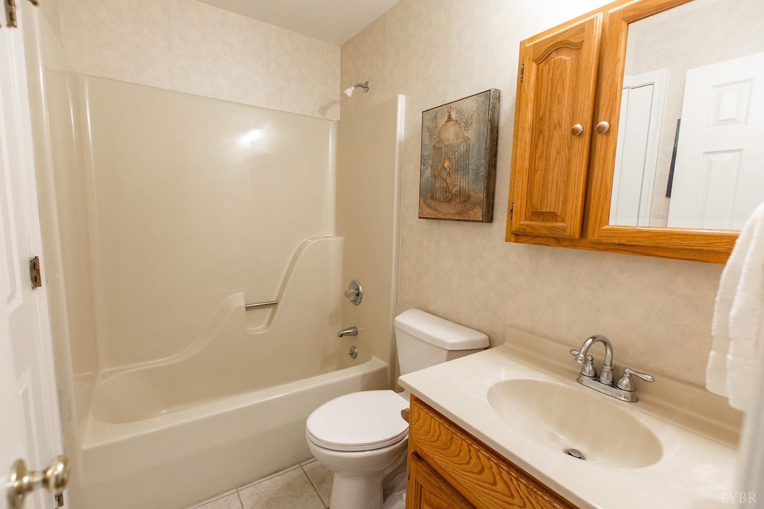 115 Hunters Creek Road Forest, VA 24551 - Photo 23 of 43 a bathroom with a sink toilet and shower