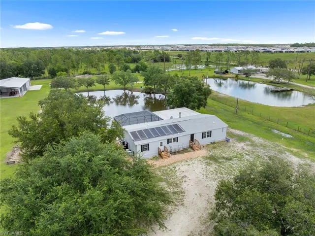 a view of a green field