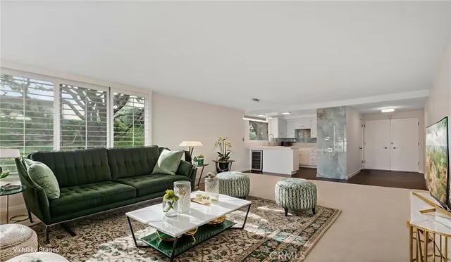 a view of a kitchen with a sink