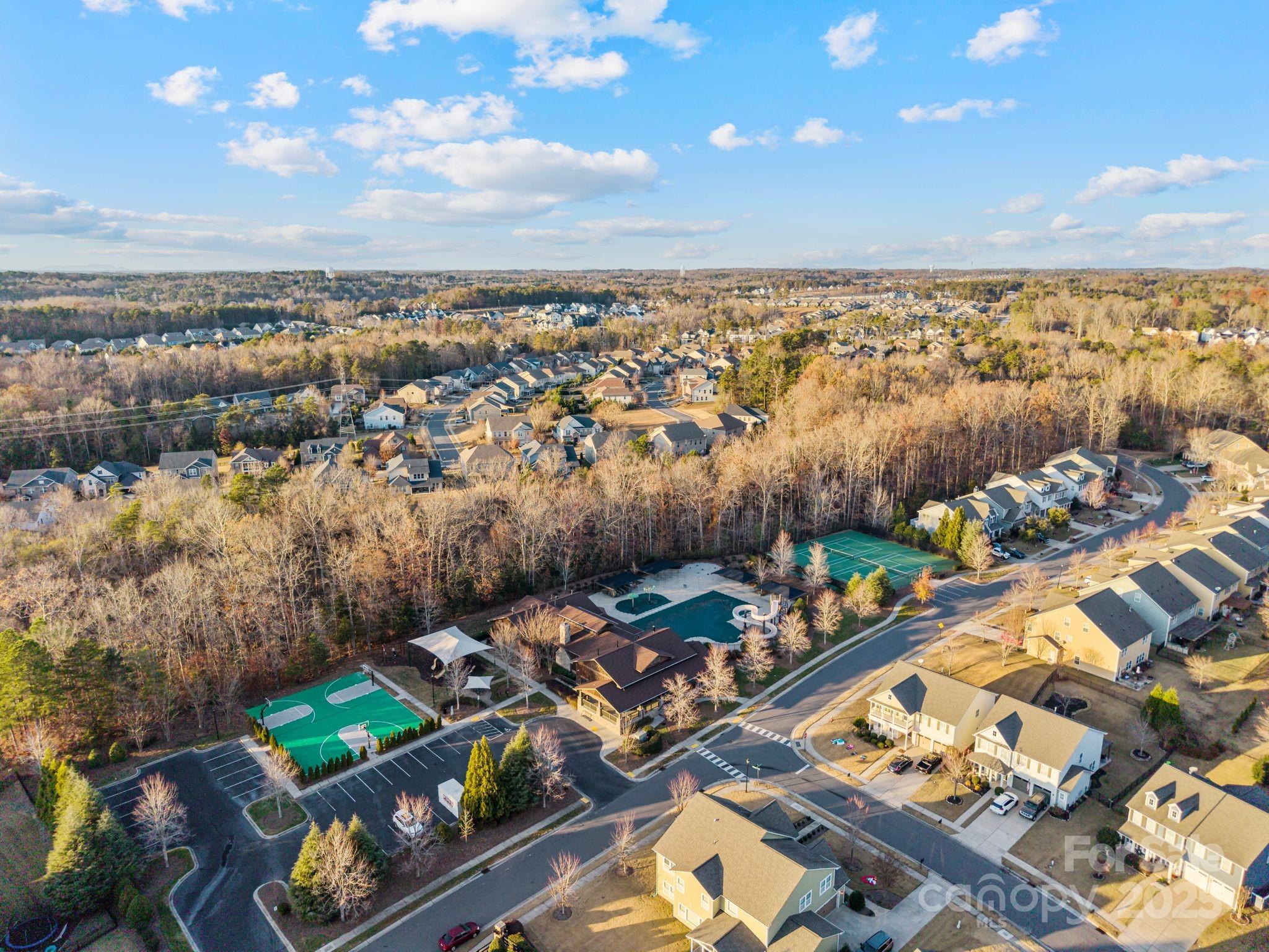 2304 Celandine Way Tega Cay, SC 29708 - Photo 43 of 47 an aerial view of a city