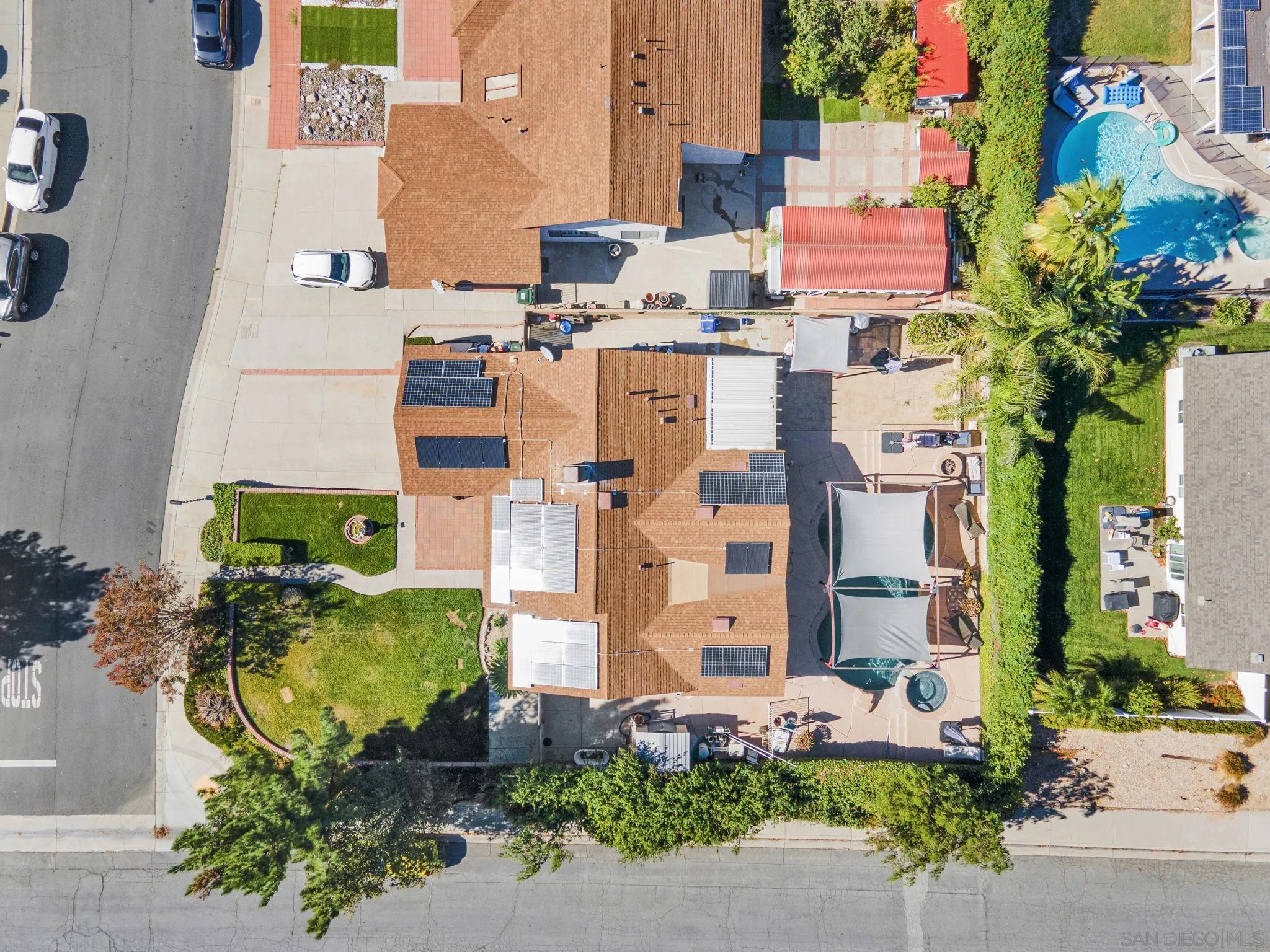 2772 Cincinnati Street West San Bernardino, CA 92407 - Photo 39 of 41 aerial view of multi story residential apartment building with yard