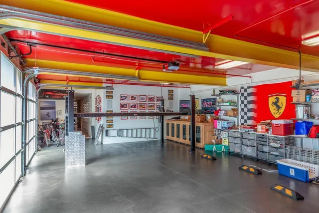 a utility room with sink dryer and washer