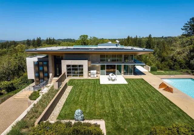 front view of house with a yard