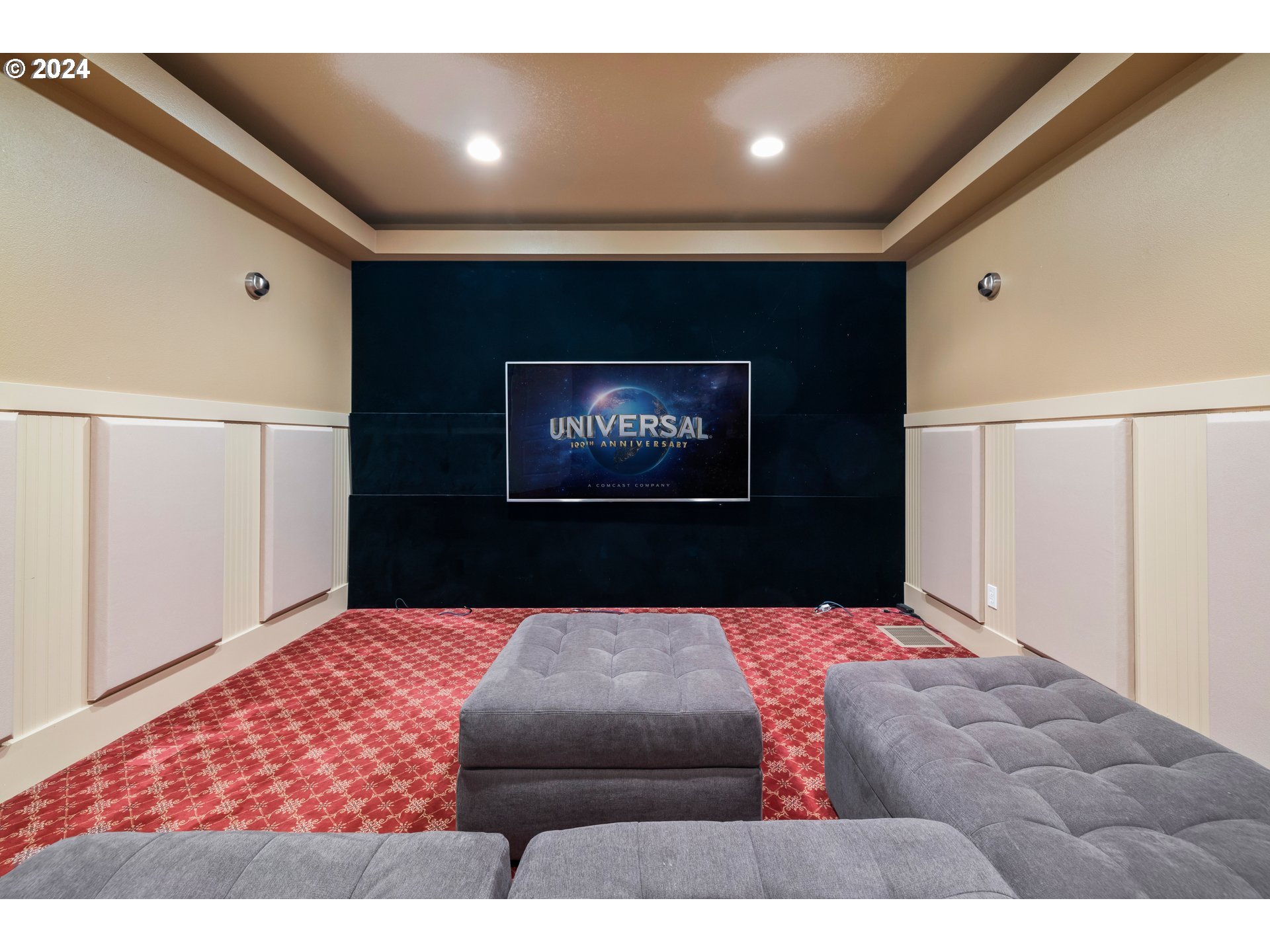 2534 Northwest Rhodes Lane Portland, OR 97229 - Photo 38 of 41 a living room with a rug