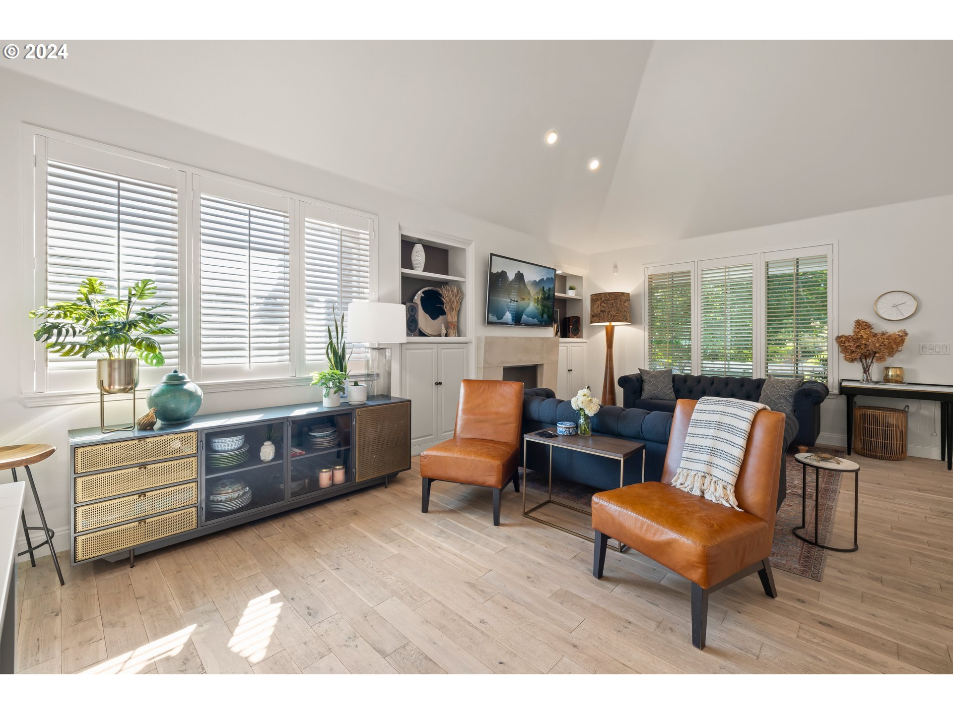 2534 Northwest Rhodes Lane Portland, OR 97229 - Photo 7 of 41 a living room with furniture and a large window