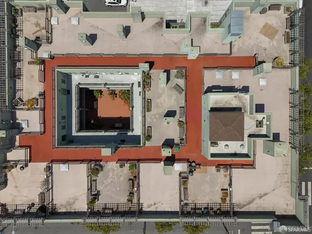 a view of multiple houses