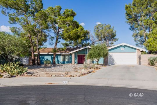 730 Scott Circle Ridgecrest, CA 93555 - Photo 1 of 32 front view of a house with a street