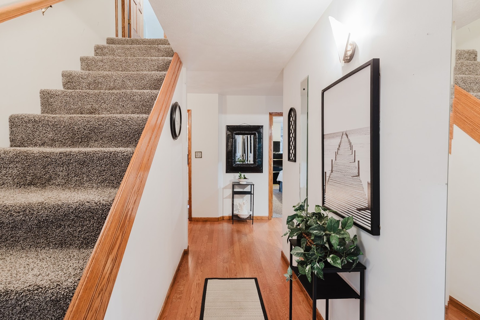 175 Oak Circle Goreville, IL 62939 - Photo 38 of 60 a view of entryway and hall with wooden floor
