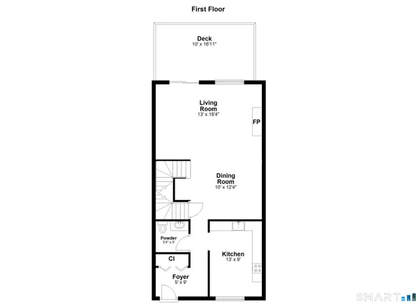 a picture of a floor plan