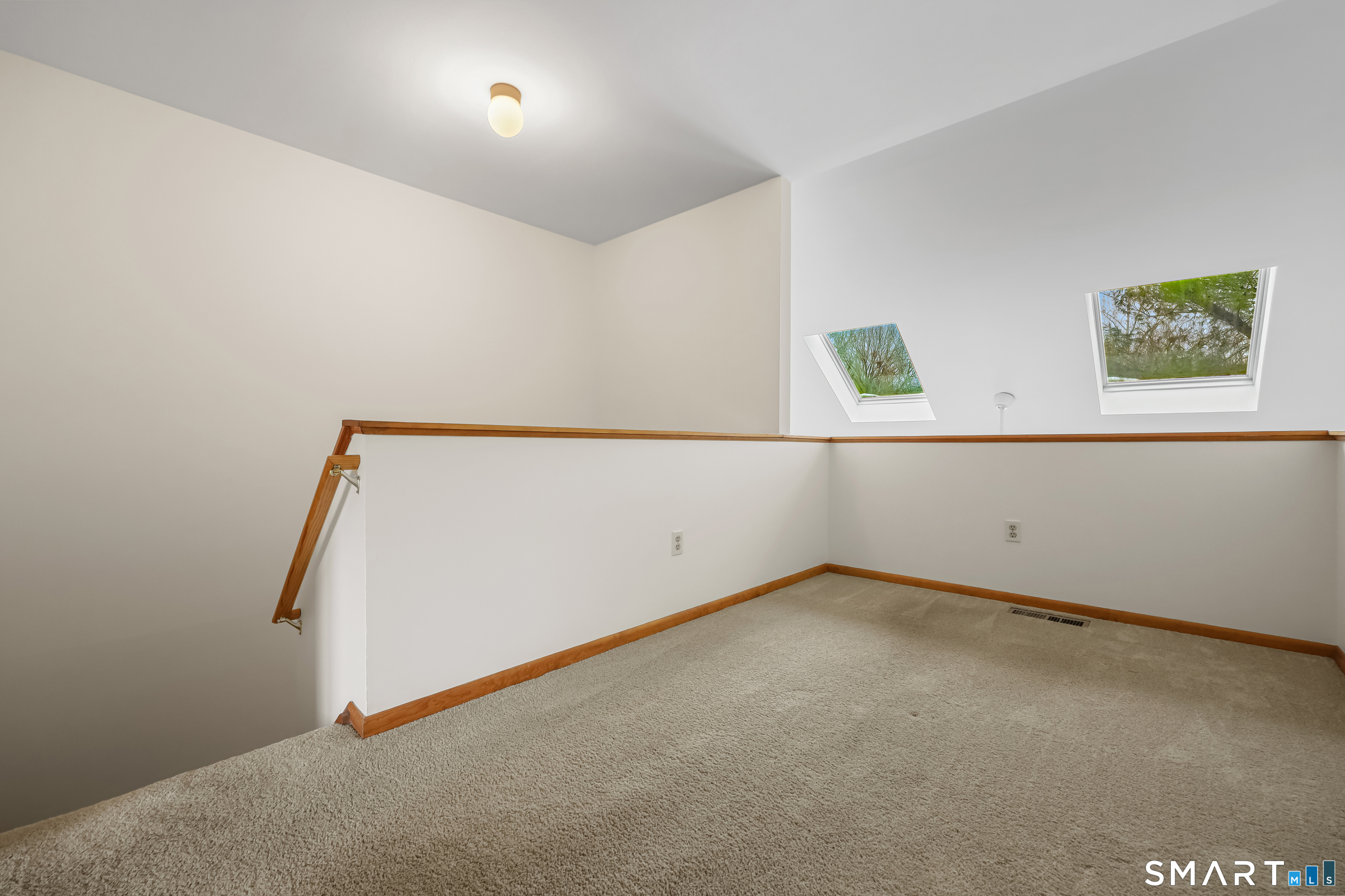 21 Rockview Circle, Unit 21 Monroe, CT 06468 - Photo 9 of 18 Loft area on 2nd floor overlooking Living Room. Perfect for office or sitting area.