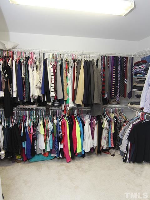 2225 Karns Place Raleigh, NC 27614 - Photo 15 of 23 This is one spacious walk in closet. You have plenty of room for all your clothes, shoes, etc.