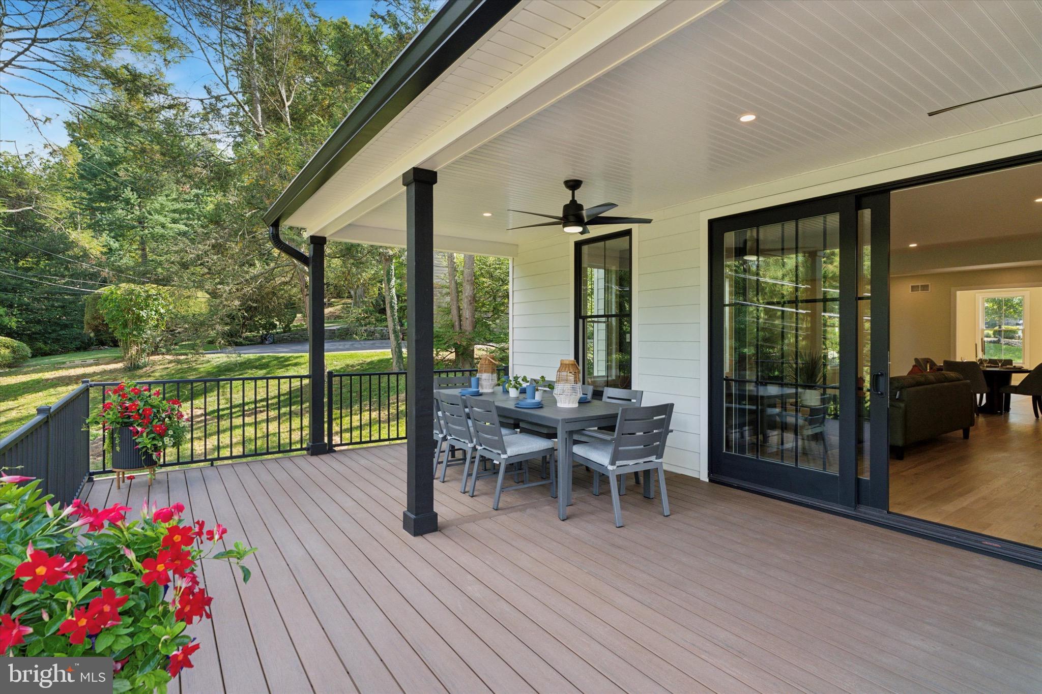 1723 Riverview Road Gladwyne, PA 19035 - Photo 26 of 55 covered deck