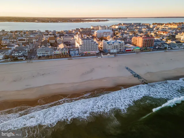 a view of city and ocean