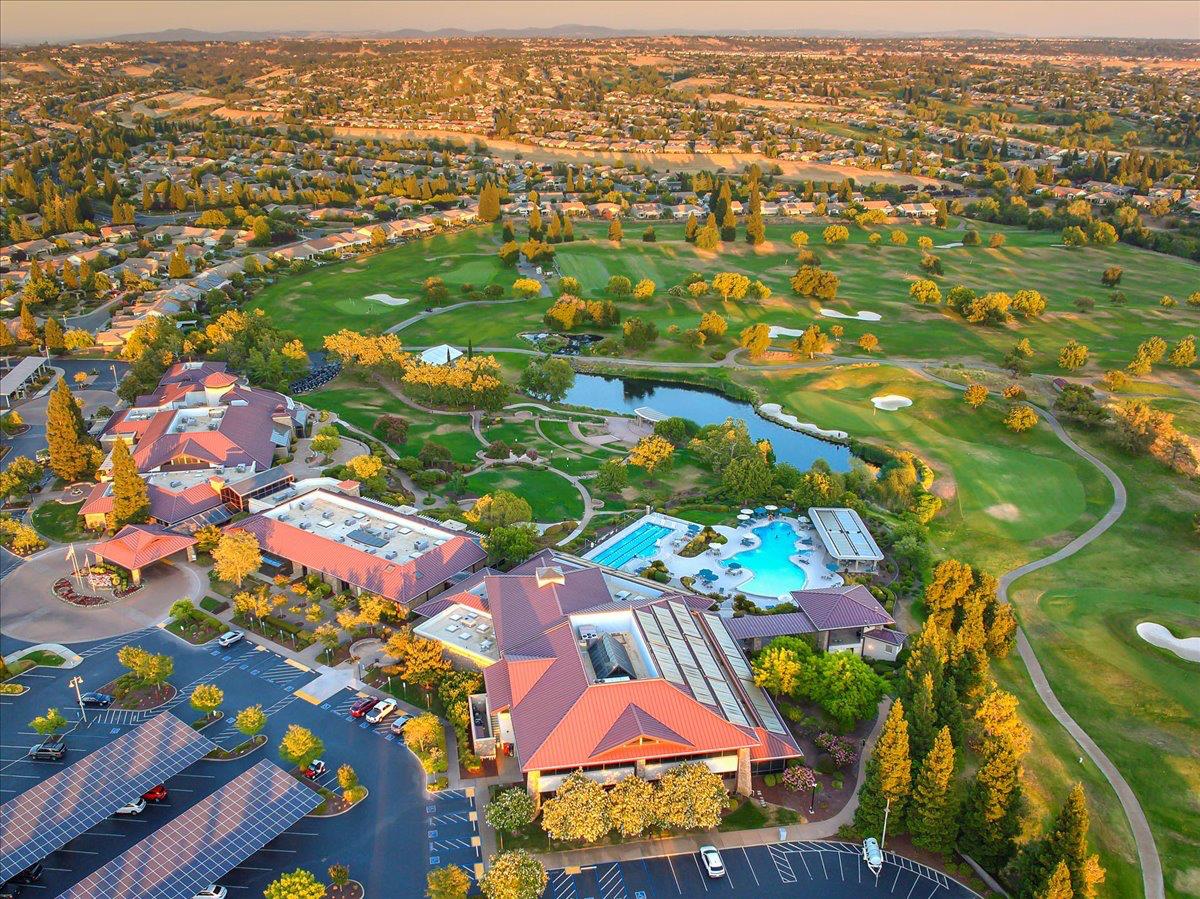 286 Lariat Loop Lincoln, CA 95648 - Photo 36 of 37 an aerial view of residential houses with outdoor space and parking