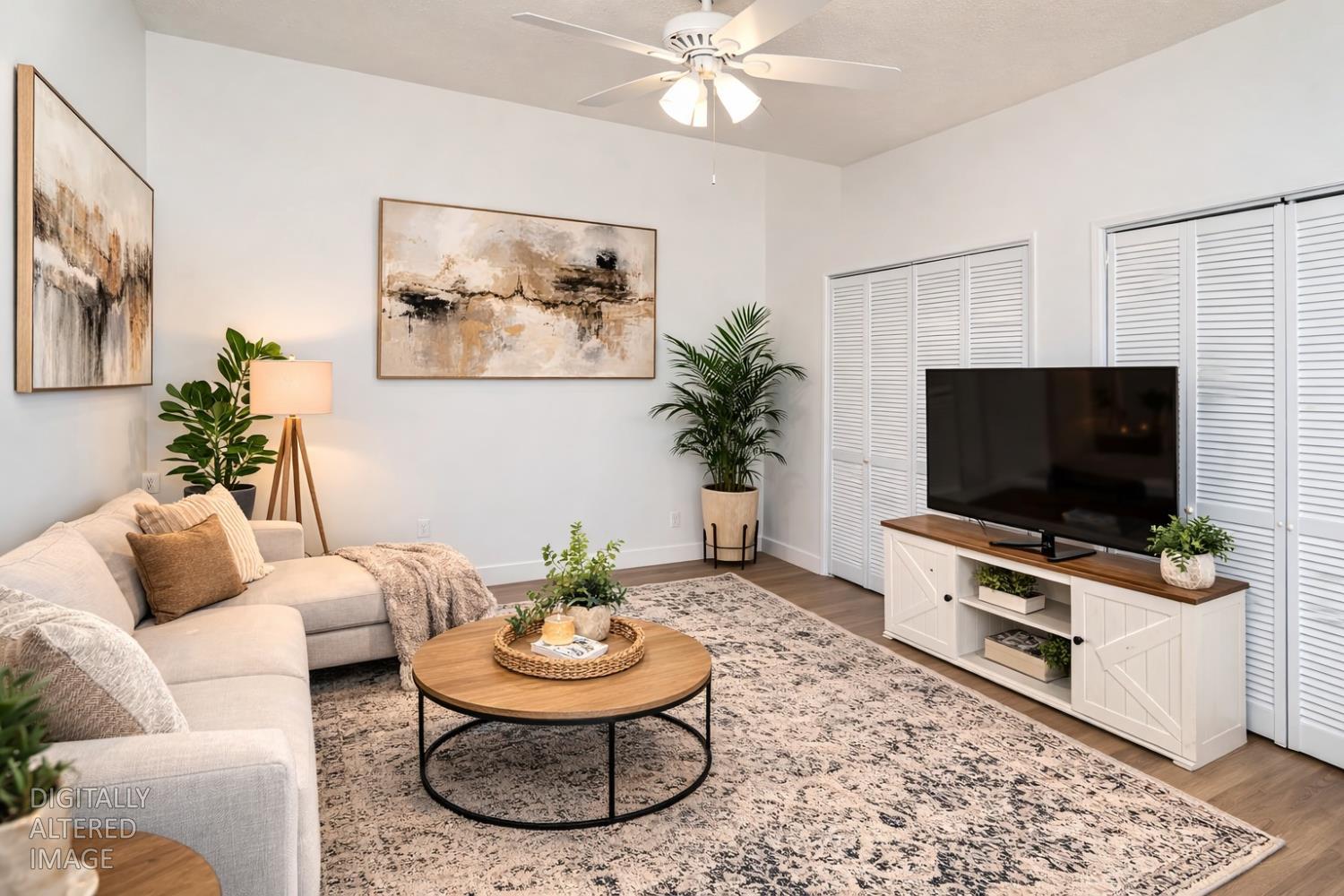 2000 Inglis Way, Unit A Roseville, CA 95678 - Photo 42 of 45 a living room with furniture and a flat screen tv