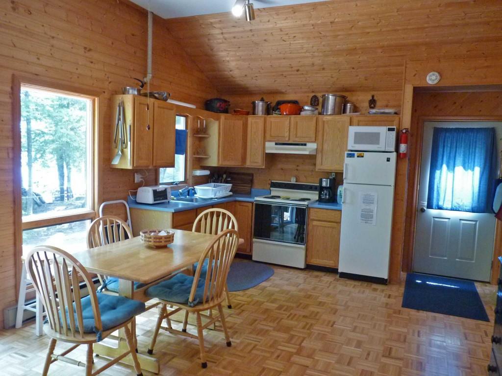 221 West Shore Road Otis, ME 04605 - Photo 5 of 22 Cathedral ceiling kitchen