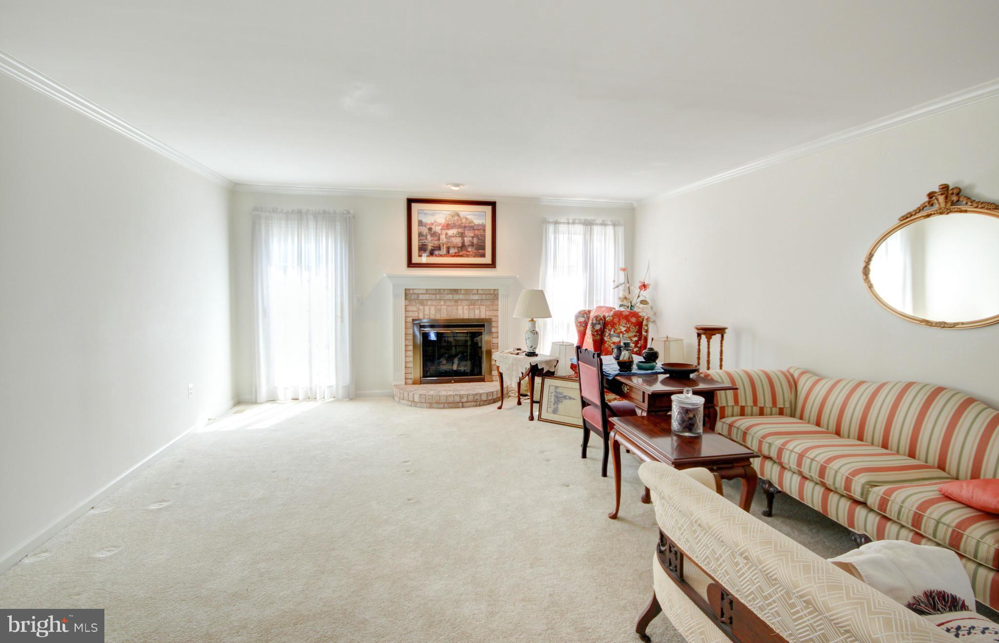 7303 Morgan Road Woodbine, MD 21797 - Photo 10 of 30 Gas fireplace and access to deck