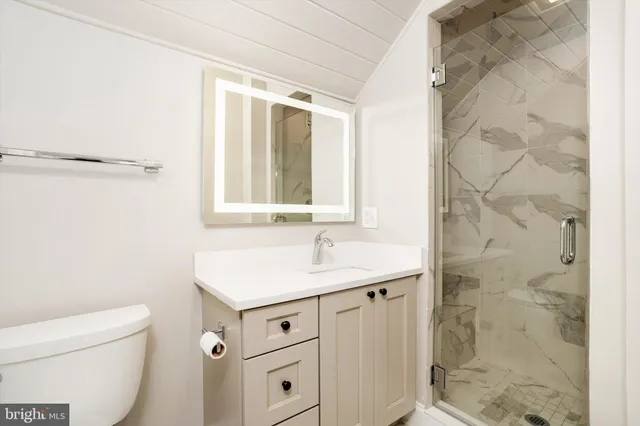 a bathroom with a sink and a toilet