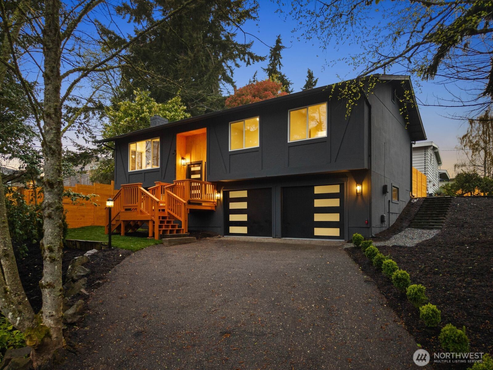 a view of a house with a patio