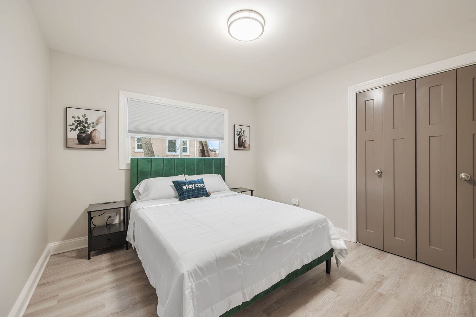 10907 South Normandy Avenue Worth, IL 60482 - Photo 25 of 29 a bedroom with a bed and painting on the wall