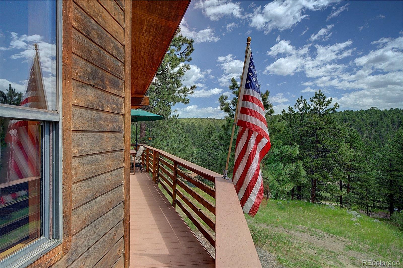 29659 Spruce Road Evergreen, CO 80439 - Photo 3 of 38 a view of outdoor space deck and backyard