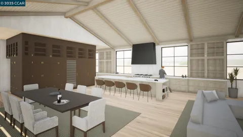 a living room with a couch and a table