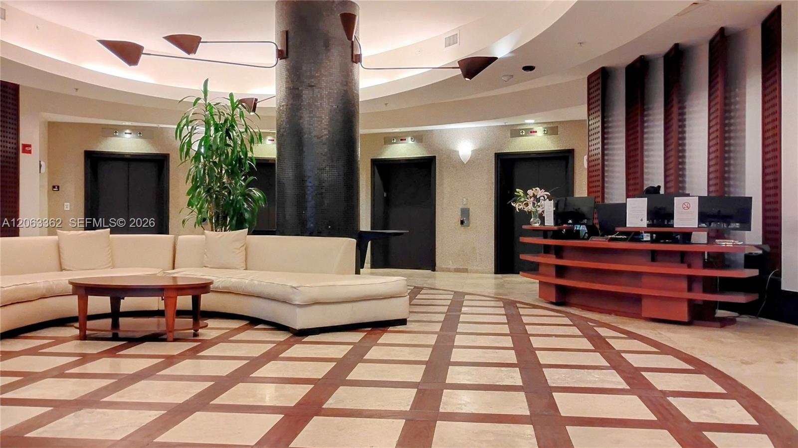 1500 Bay Road, Unit 1002S Miami Beach, FL 33139 - Photo 19 of 23 24/7 attended lobby