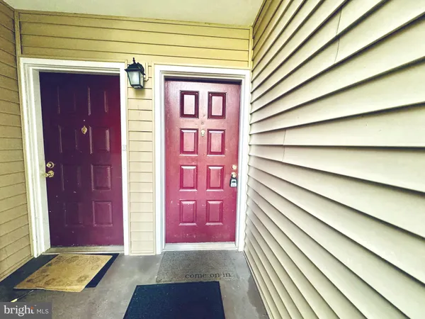 a view of front door of a house