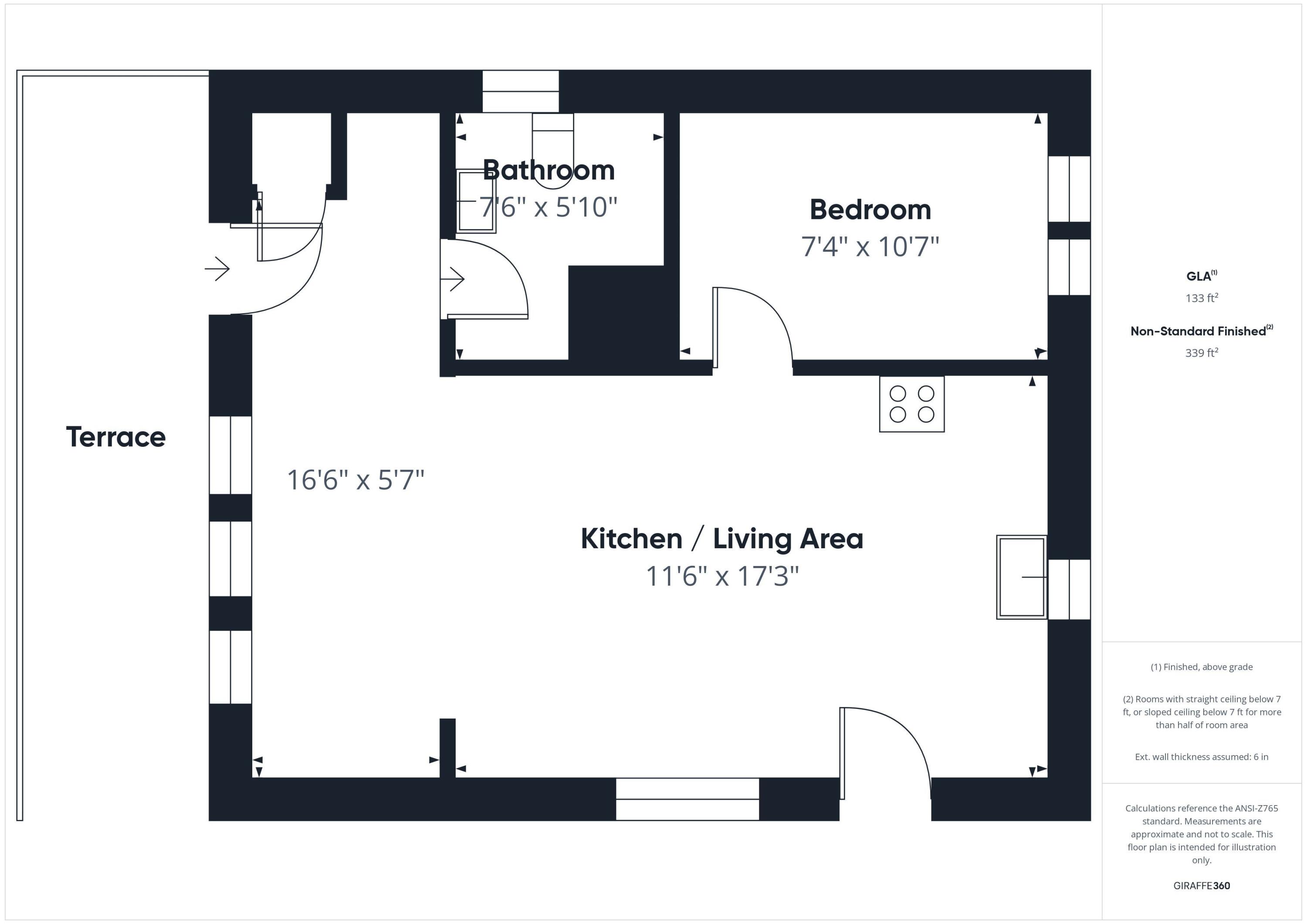 1051 South Shore Road Stockholm, ME 04783 - Photo 32 of 32 Floor Plan
